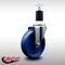 Service Caster 5'' SS Solid Poly Wheel Swivel 1-1/2'' Expanding Stem Caster SCC-SSEX20S514-SPUS-112 - alternate 4